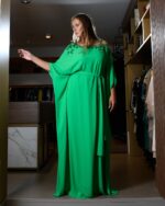 Vestito stile impero con ricami