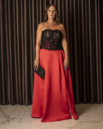 Ruby Satin Skirt - immagine 3