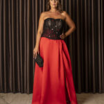 Ruby Satin Skirt
